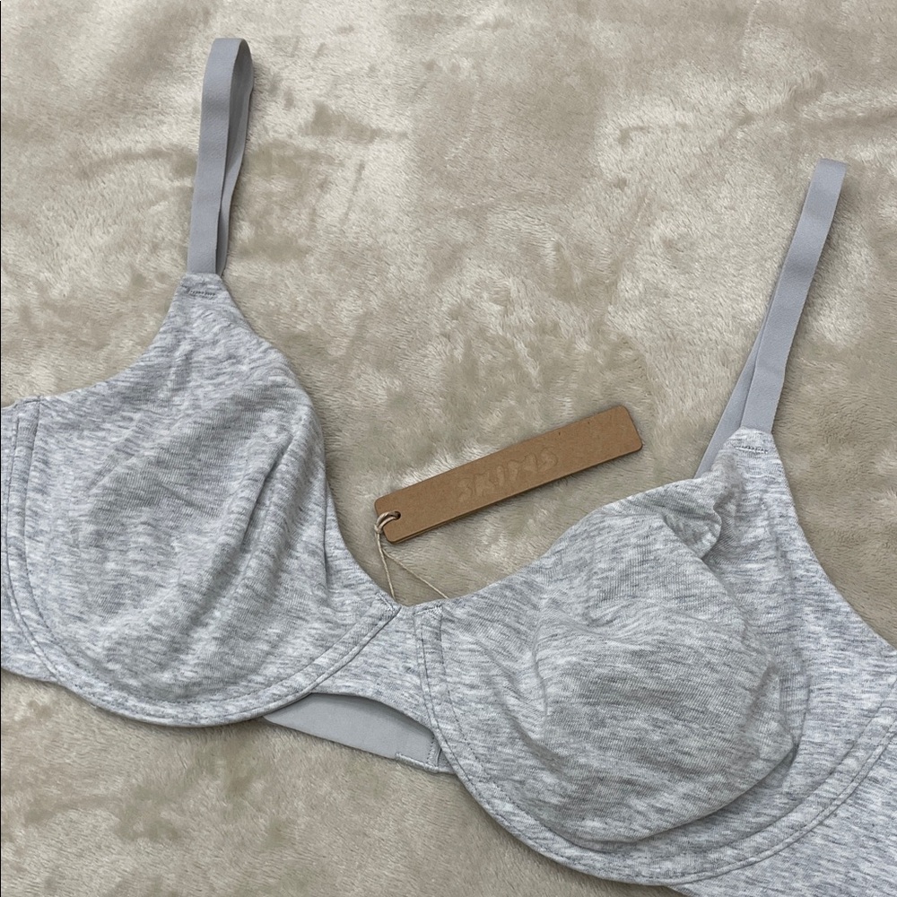 SKIMS Cotton Jersey T-Shirt Bra